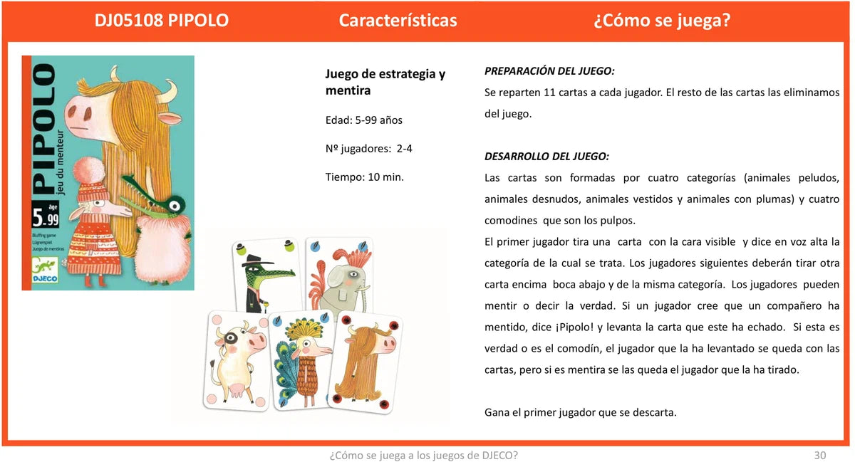Cartas Pipolo