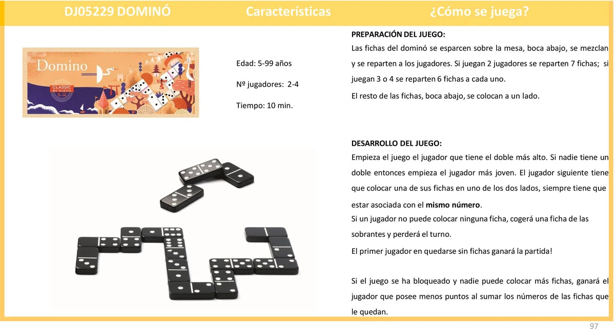Juegos clásico Domino
