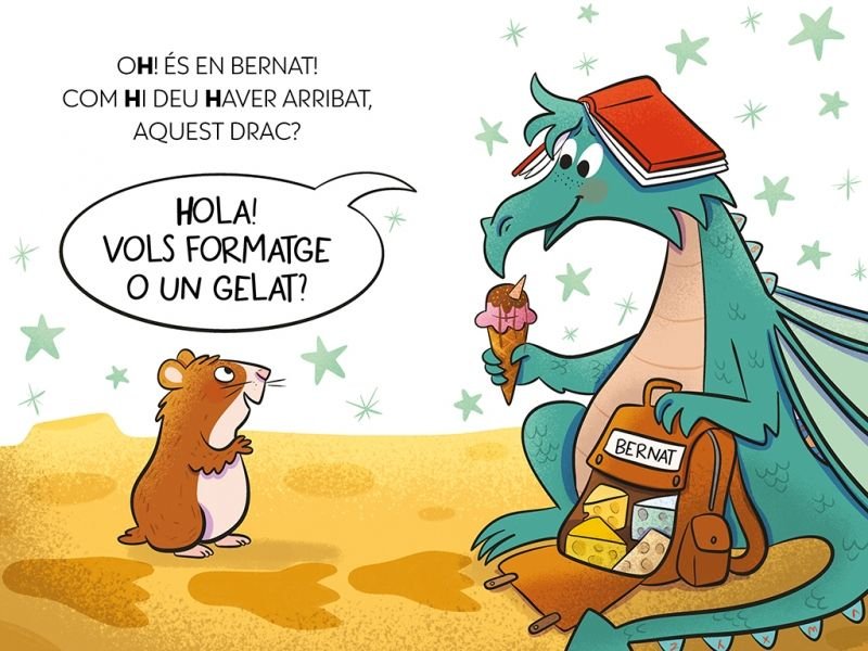 L'UNICORN DE LES LLETRES - UN HAMSTER QUE VOL MENJAR