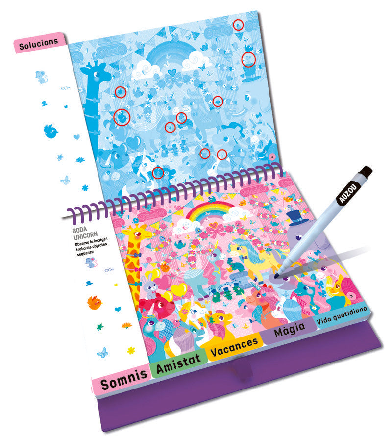 ESPIRAL BUSCA I TROBA UNICORNS