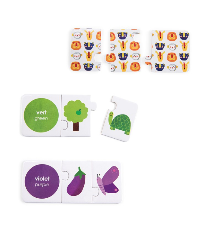 Puzzle los colores Popipop