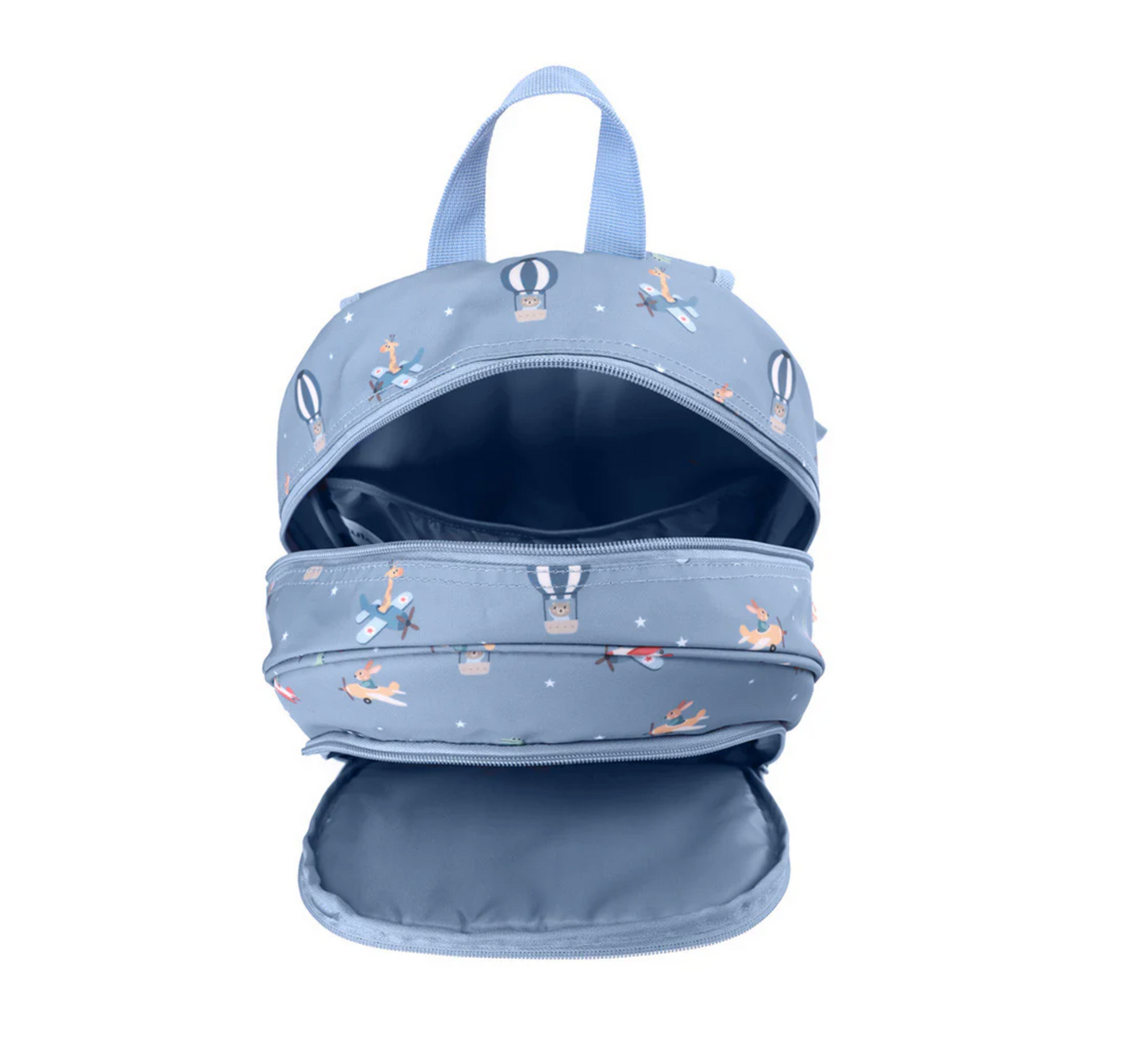 Mochila Mediana Planes + Llavero