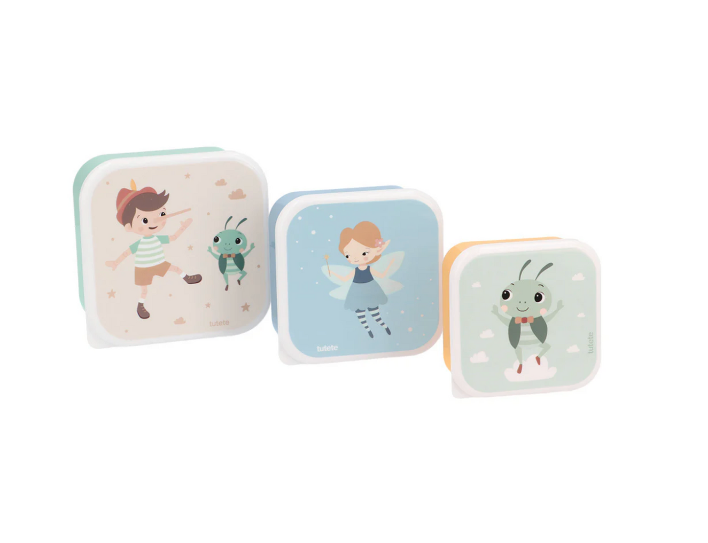 3 Cajas Almuerzo The Wooden Boy