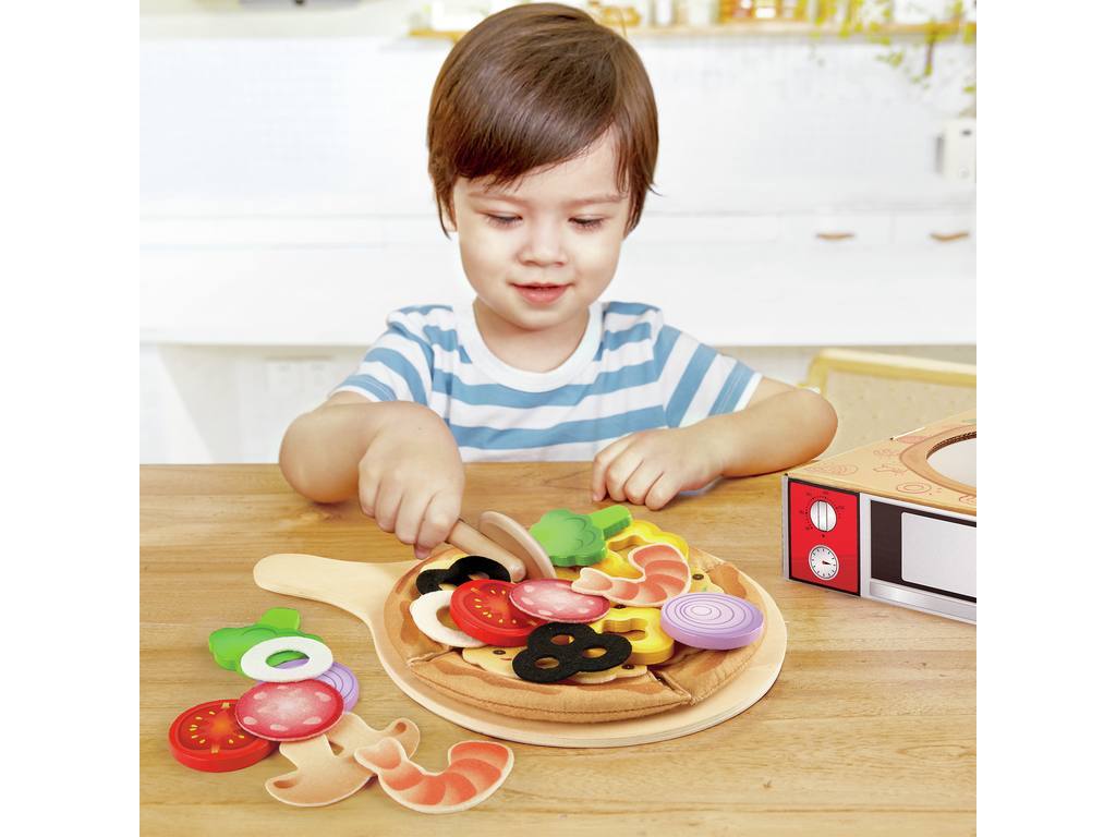 Set de Pizza con Ingredientes