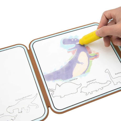 Libro mágico de garabatos de agua - Dino World
