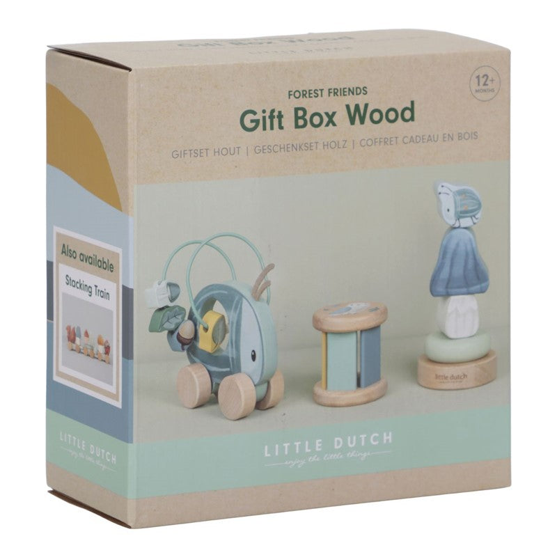 CAJA REGALO MADERA FOREST FRIENDS