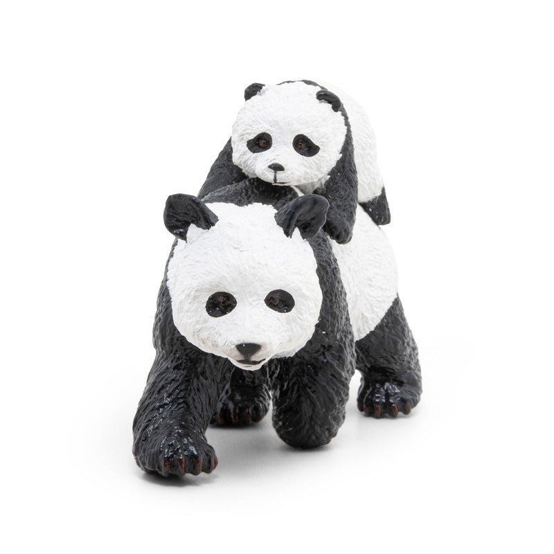 Panda y bebe panda
