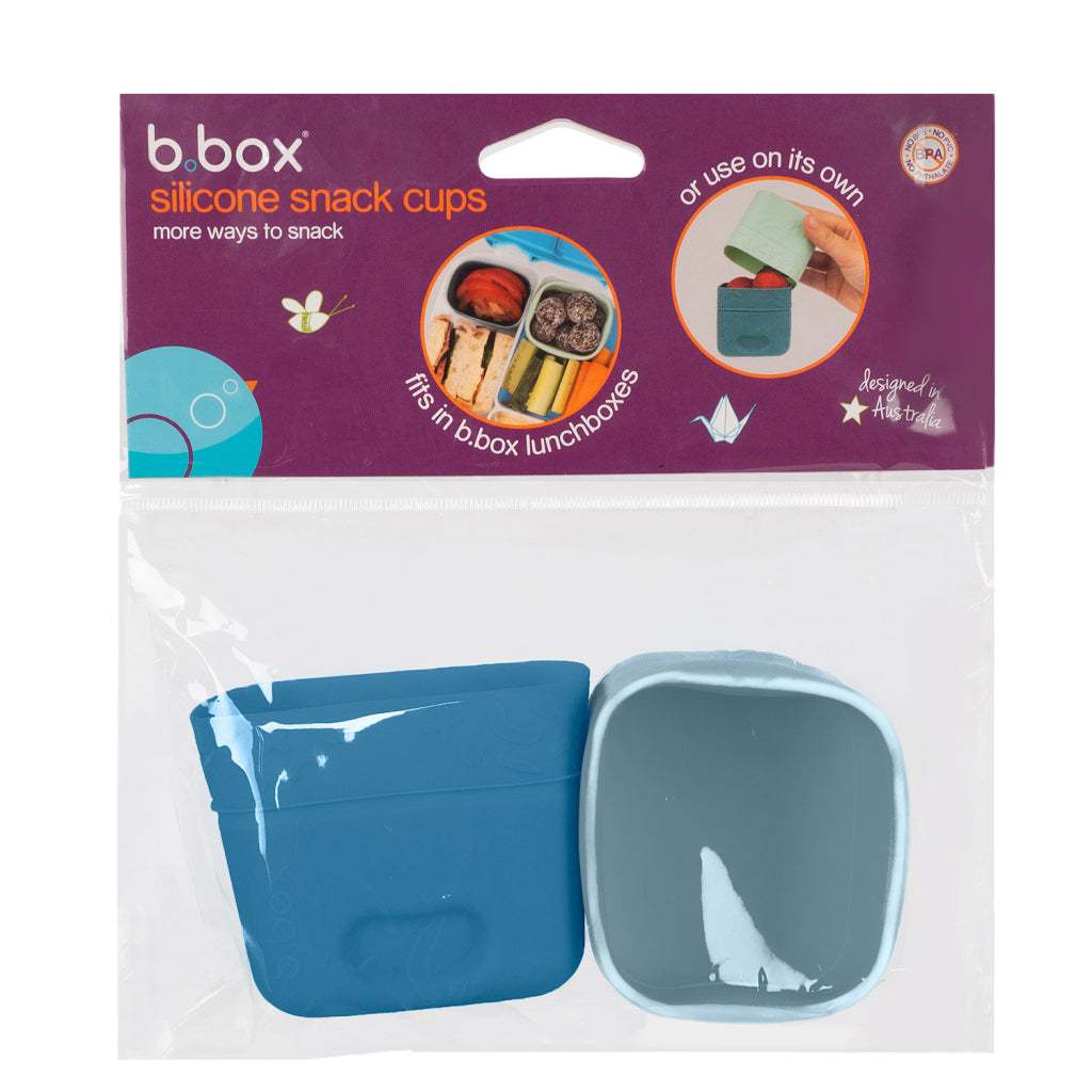 Vasitos snack de silicona B.Box - Ocean