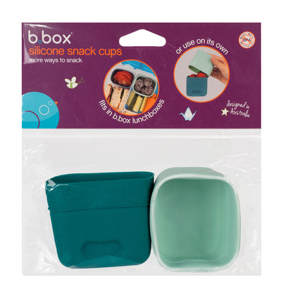 Vasitos snack de silicona B.Box - Forest
