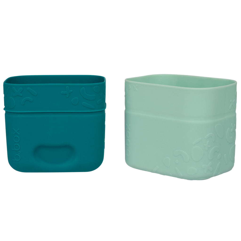 Vasitos snack de silicona B.Box - Forest