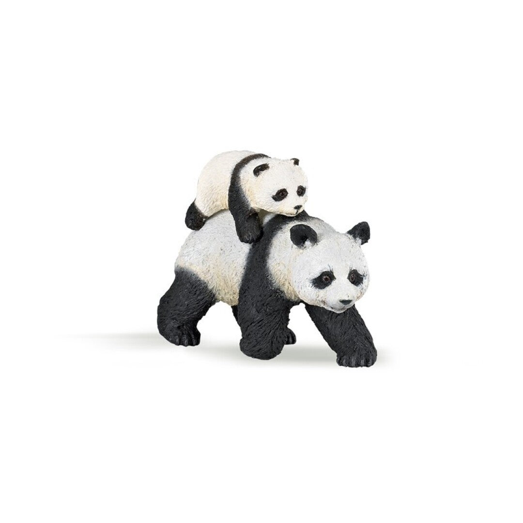 Panda y bebé panda