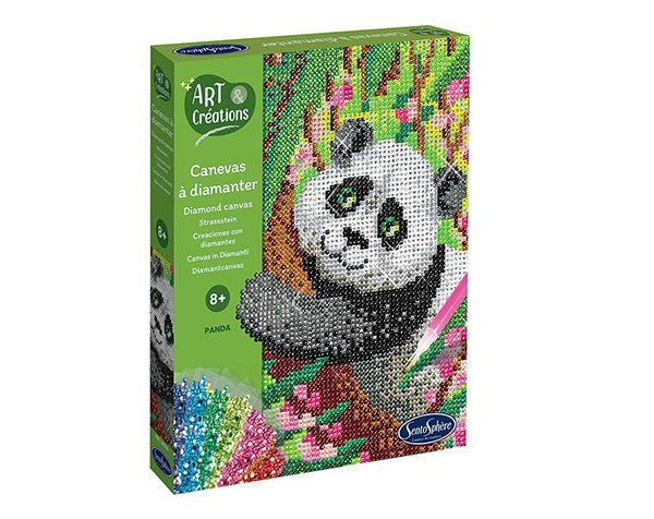 Canevas a Diamanter Panda