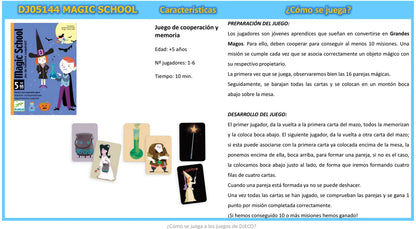 Cartas Magic school