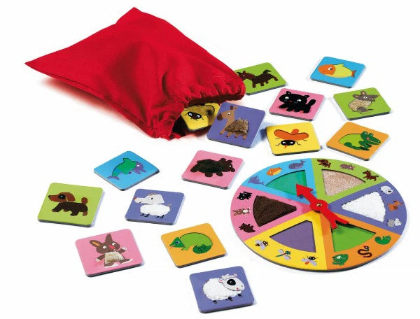 Educativos Tactilo loto animales