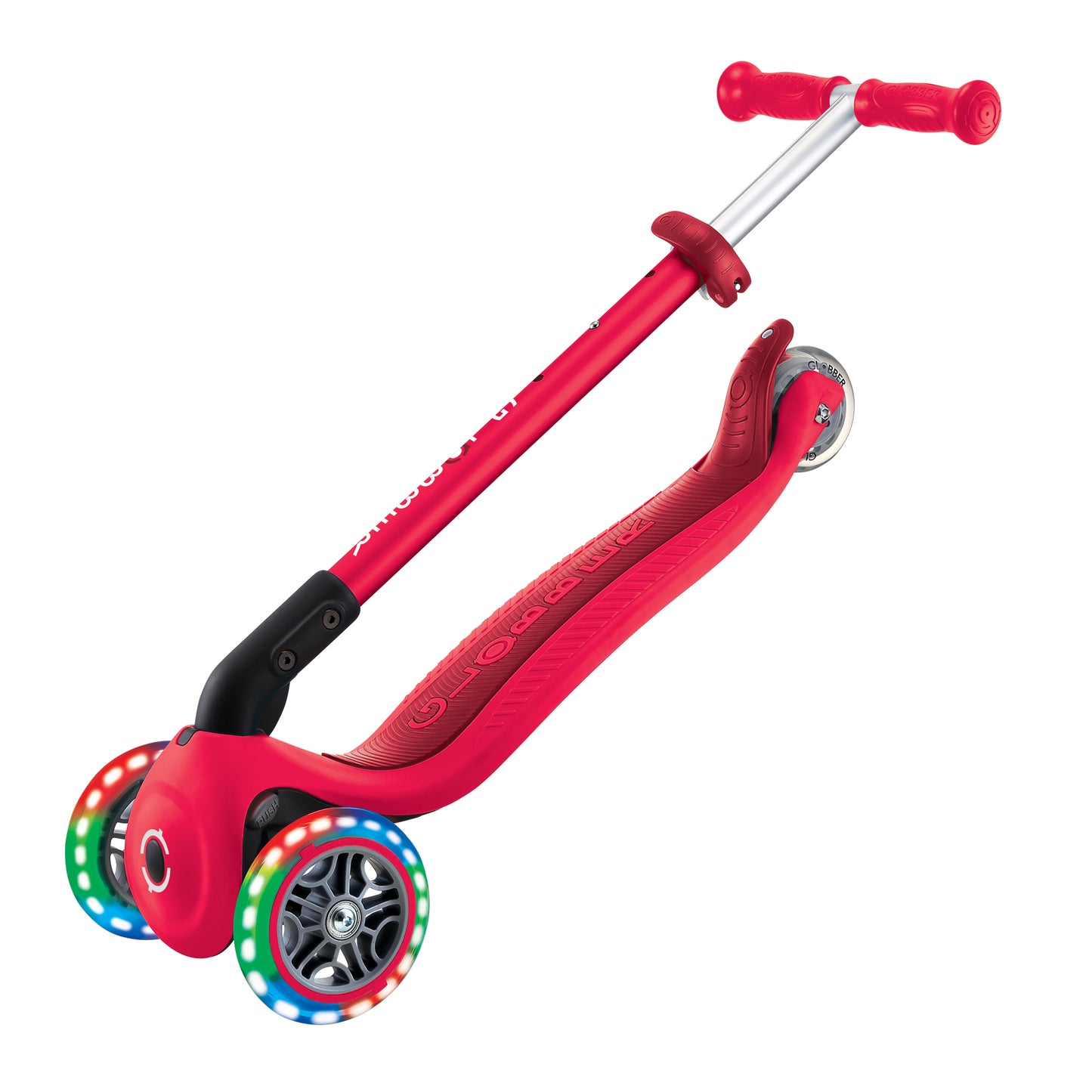 Patinete Globber Luces Rojo