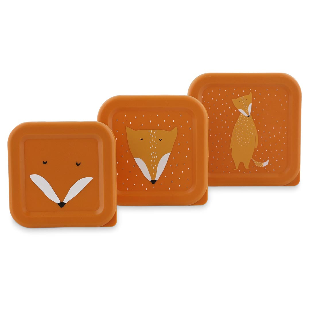 Pack 3 fiambreras Mr. Fox