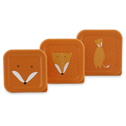 Pack 3 fiambreras Mr. Fox