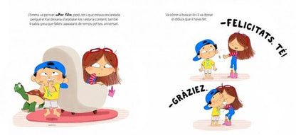 Un aniversari emocionant Kai i Emma