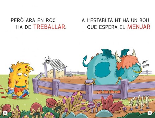 EMPASTIFADA AMB MELMELADA APRENDRE A LLEGIR A L'ESCOLA DE MONSTRES