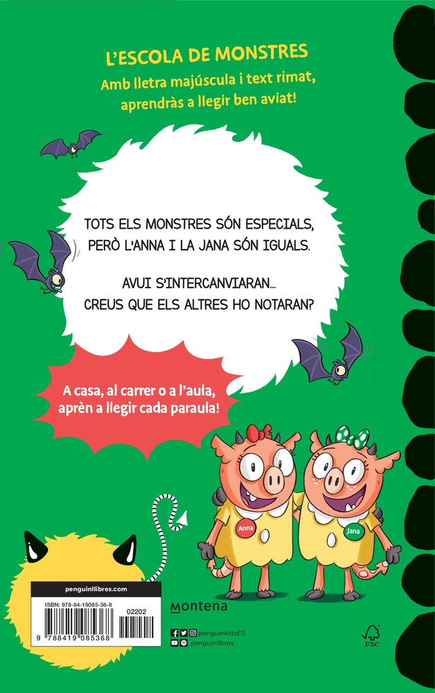 TAN IGUALS COM ESPECIALS APRENDRE A LLEGIR A L'ESCOLA DE MONSTRES