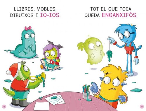 DONA'M GELAT O L'HEM LIAT APRENDRE A LLEGIR A L'ESCOLA DE MONSTRES