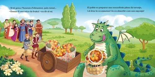 LA LLEGENDA DE SANT JORDI AMB OLORS