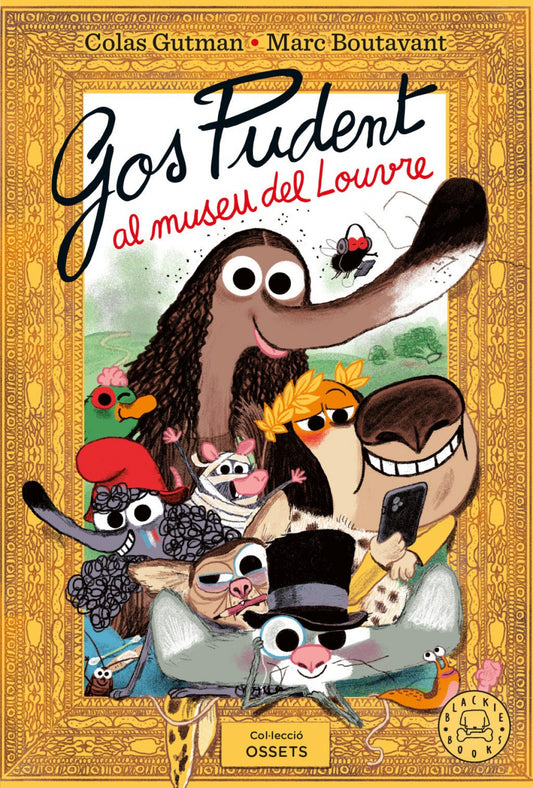 Gos Pudent al Museu del Louvre
