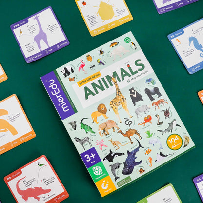 Todo sobre los animales - Rompecabezas magnético