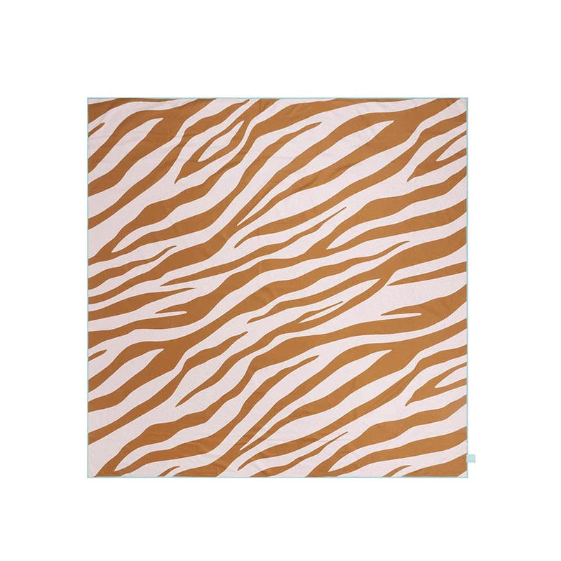 Toalla de Playa Microfibra - Orange Vibrant 180x180 cm