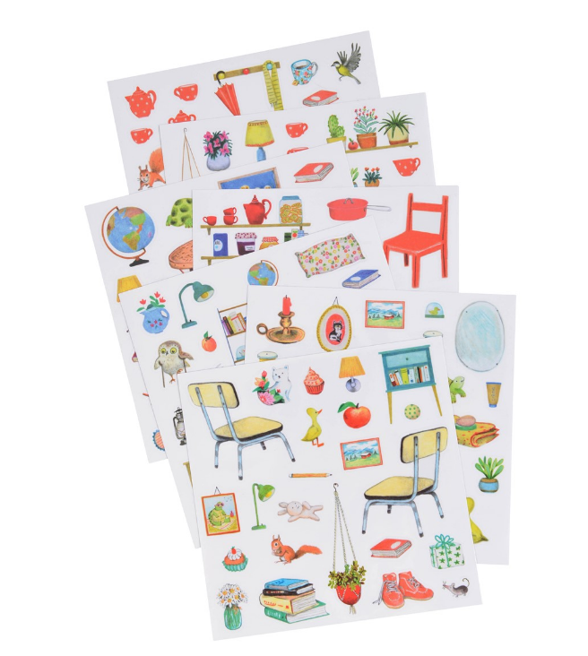 Cuaderno pegatinas Gran Familia