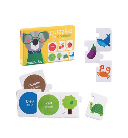 Puzzle los colores Popipop
