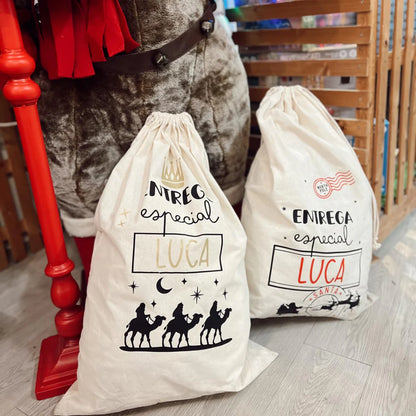 Saco Personalizado Navidad