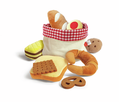 Cesta de Pan de Tela