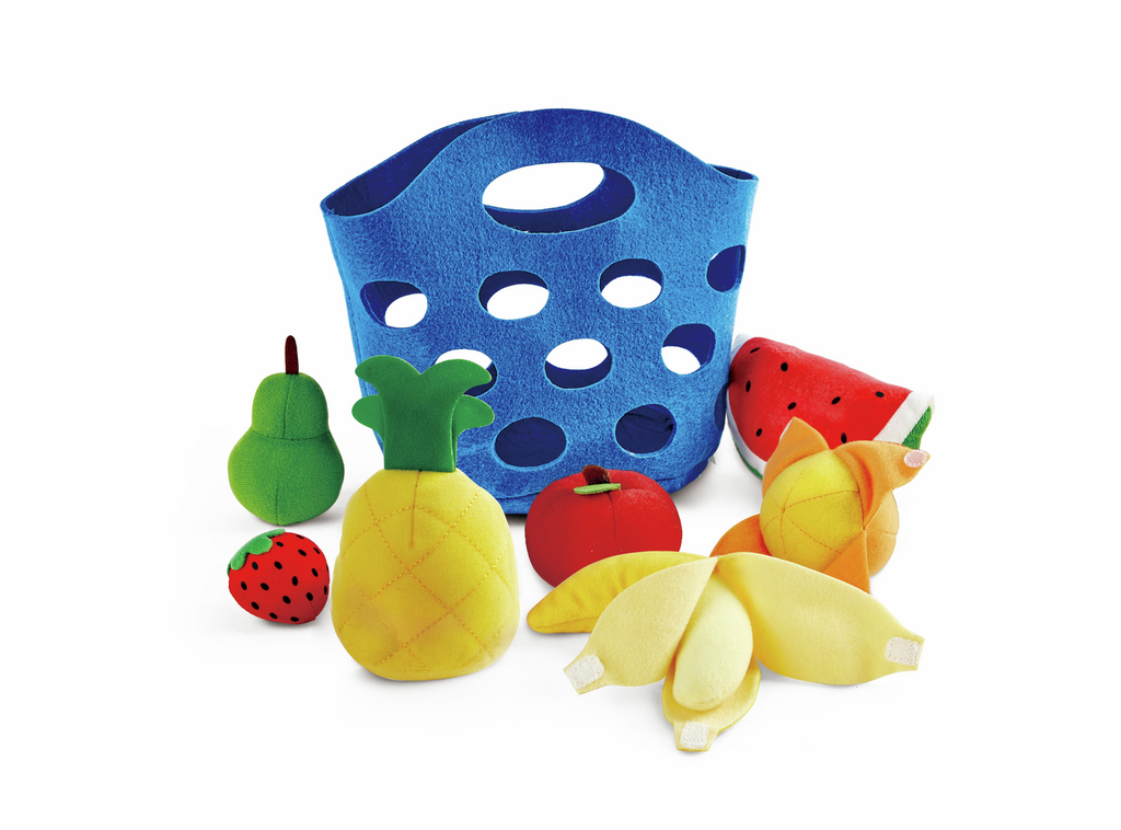 Cesta de Frutas de Tela