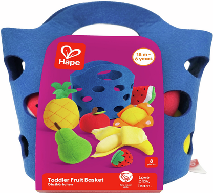 Cesta de Frutas de Tela