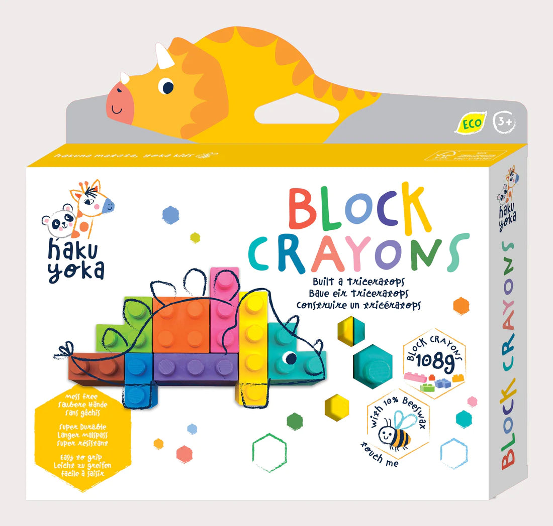 BLOCK DE CRAYONS | TRICERATOPS