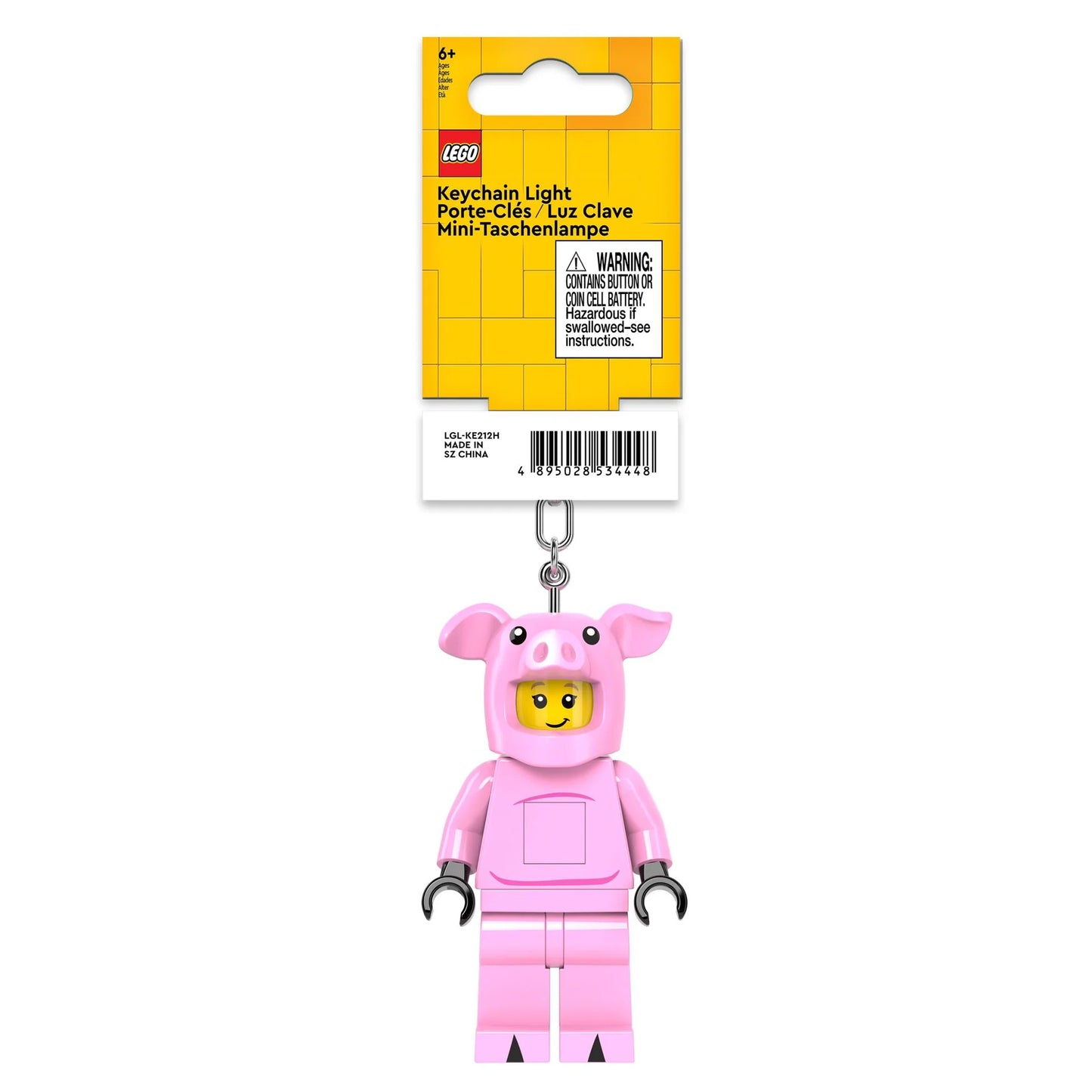 Llavero con linterna de cerdo de minifiguras LEGO®™