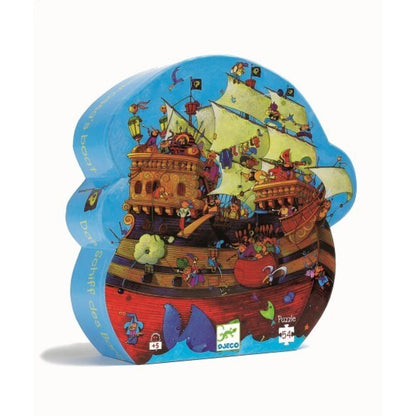 Puzzle Silueta El Barco Pirata