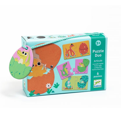 Puzzle Huevos divertidos