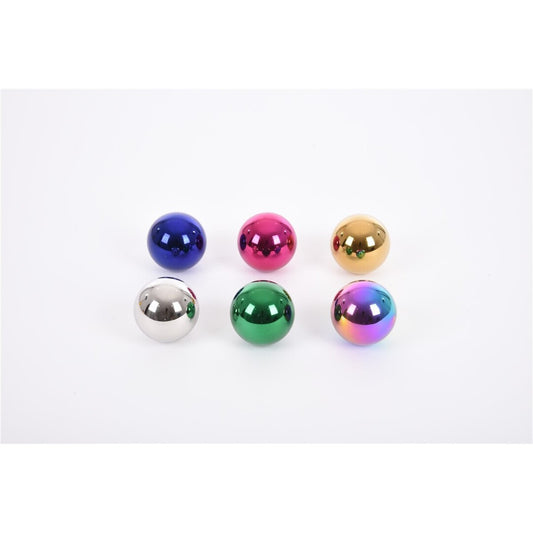 Bolas sensoriales misteriosas de colores d. 6 cm 6 u.