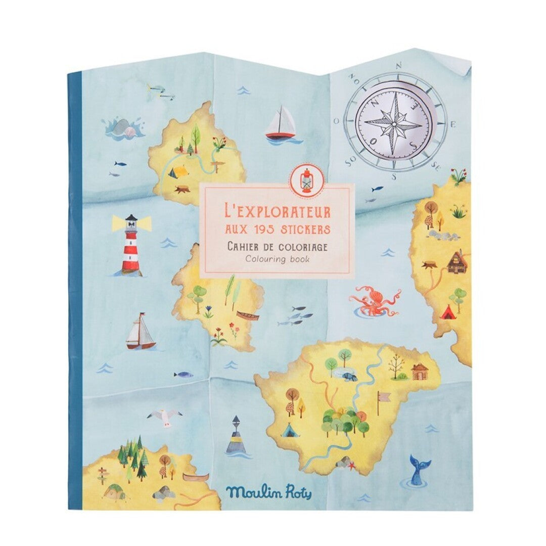 Cuaderno pegatinas El Explorador