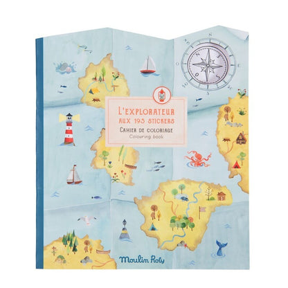 Cuaderno pegatinas El Explorador
