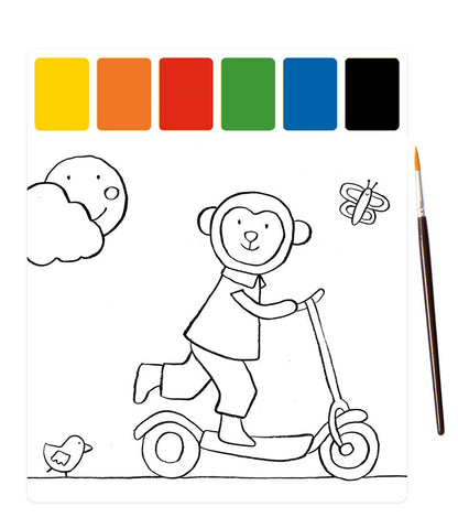 Paleta mágica de pintura Popipop