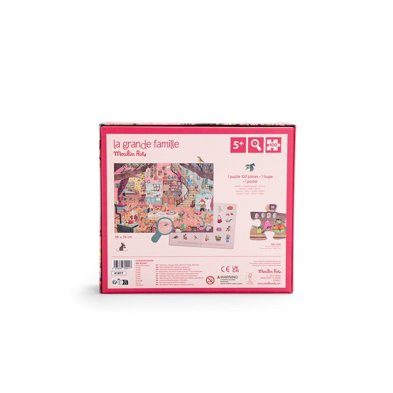 Puzzle En casa Gran Familia (100 piezas)