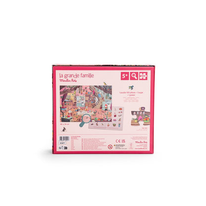 Puzzle En casa Gran Familia (100 piezas)