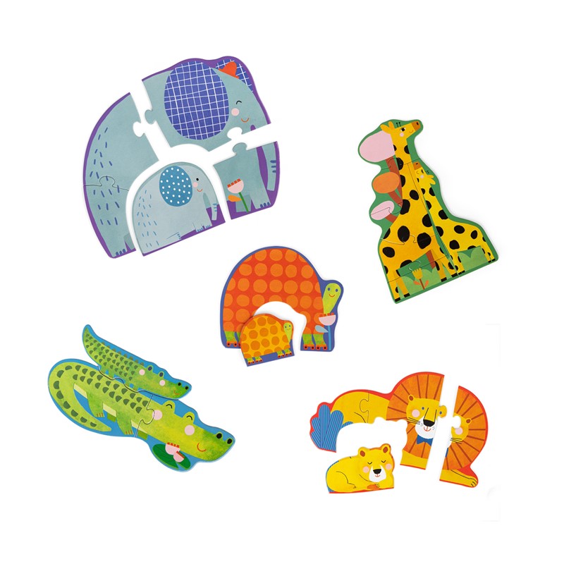 5 Puzzles evolutivos Toupitis