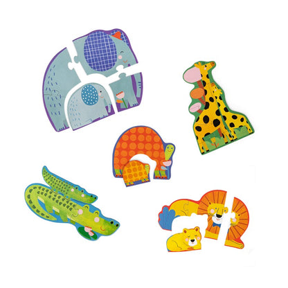 5 Puzzles evolutivos Toupitis