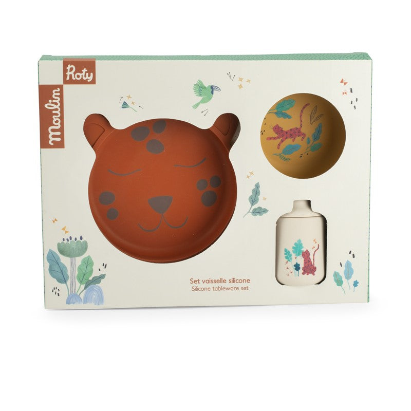 Set vajilla silicona Forêt Mawa