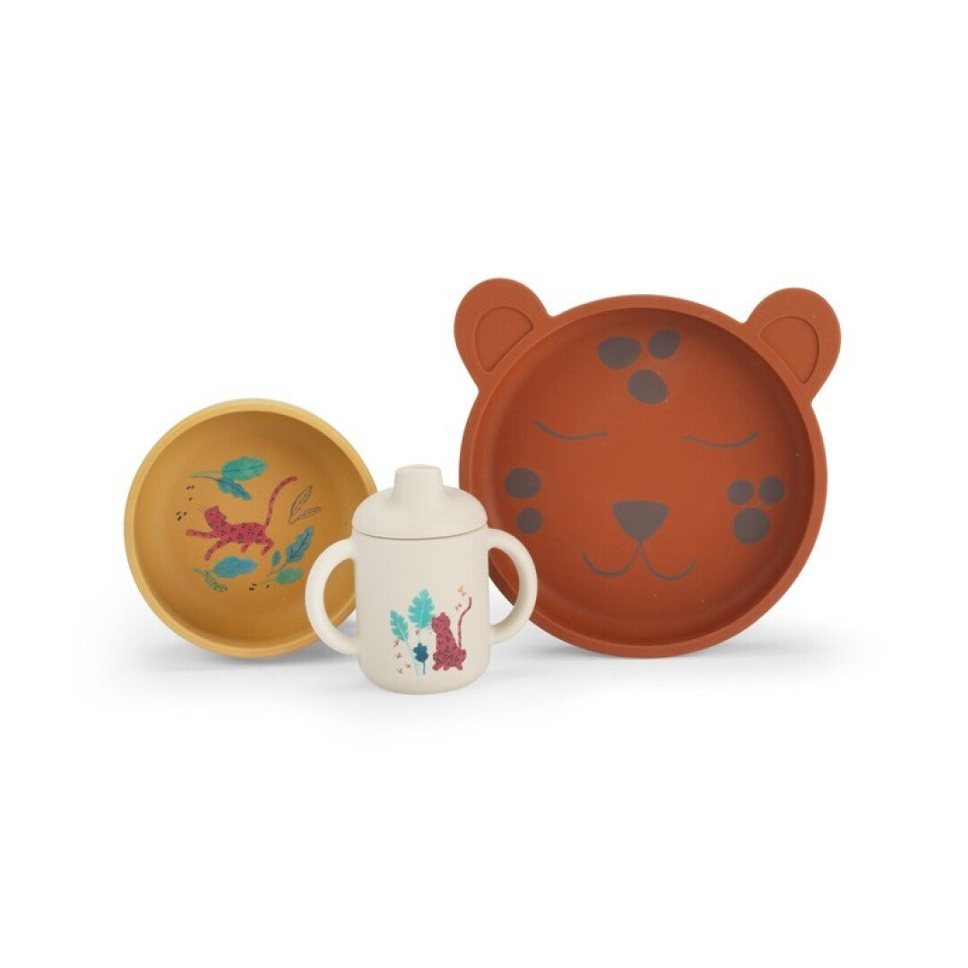 Set vajilla silicona Forêt Mawa