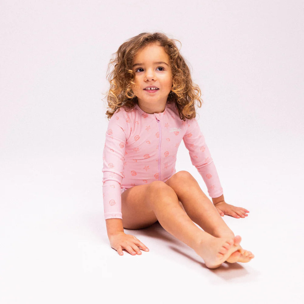 Traje de baño Conchas Rosa